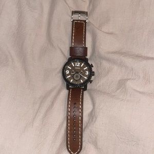 Men’s Fossil Watch with Leather Band model #BQ2052